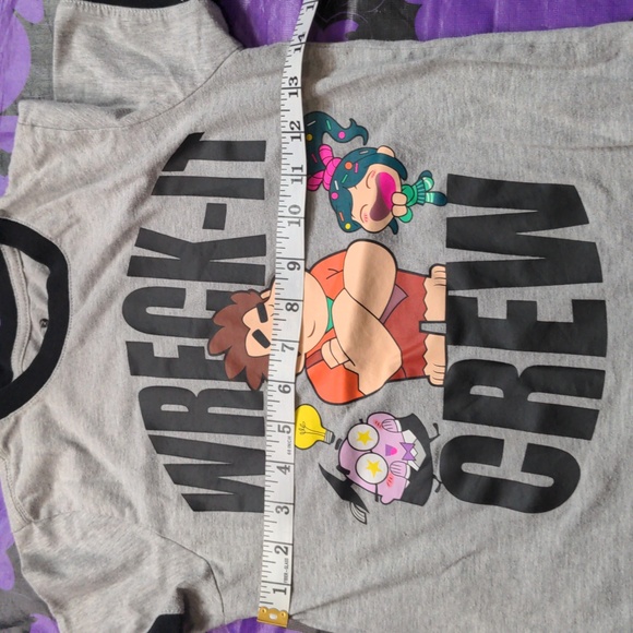 💟3 for $10💟Disney Wreck It Ralph Ringer Tee - Picture 4 of 6